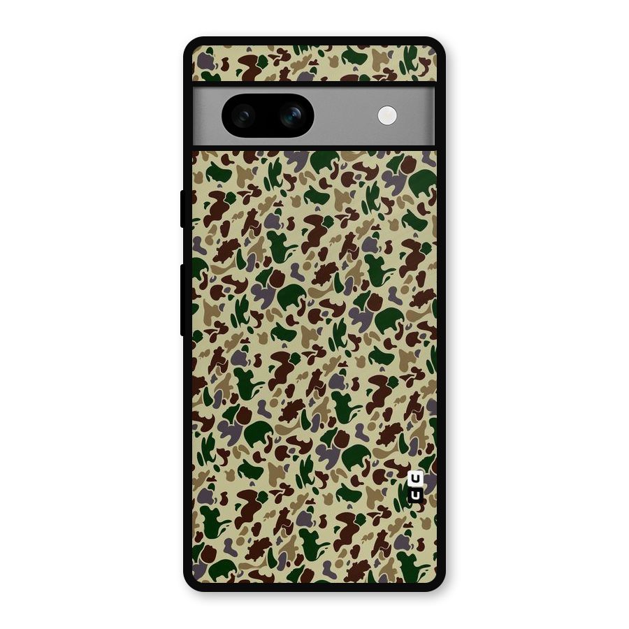 Colored Shapes Metal Back Case for Google Pixel 7a