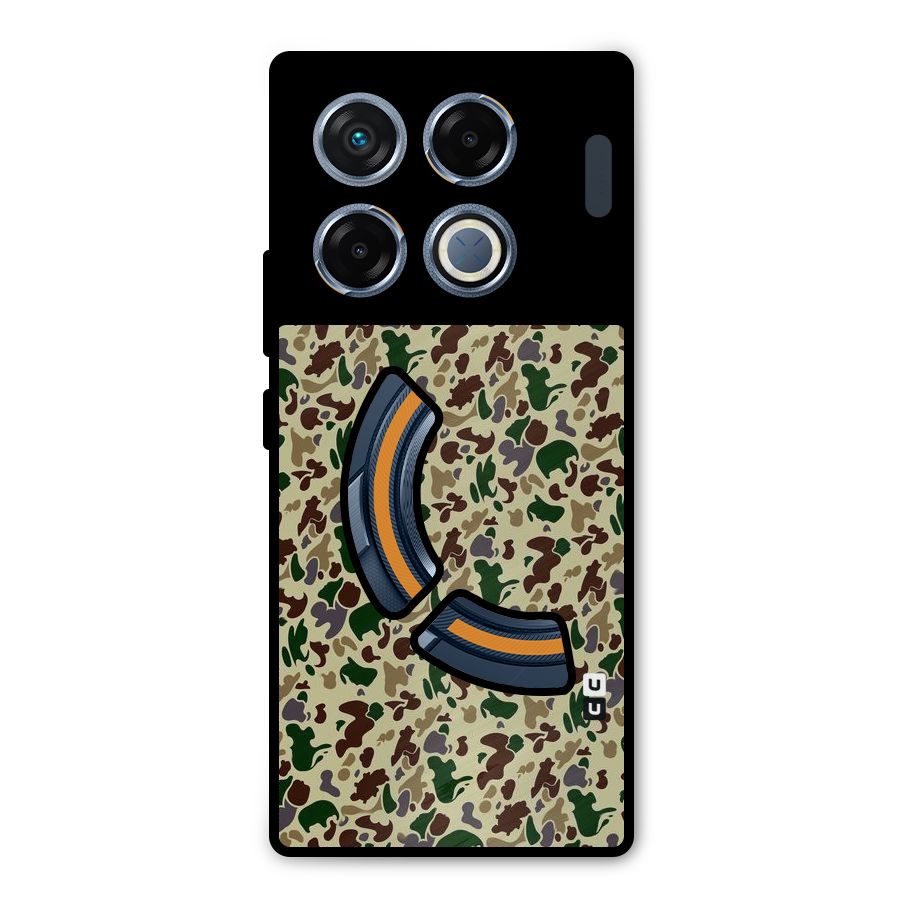 Colored Shapes Metal Back Case for Infinix GT 20 Pro