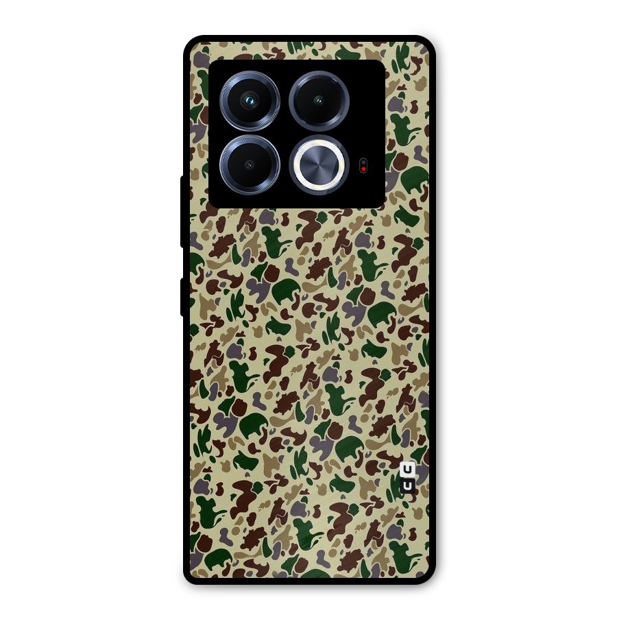 Colored Shapes Metal Back Case for Infinix Note 40 5G