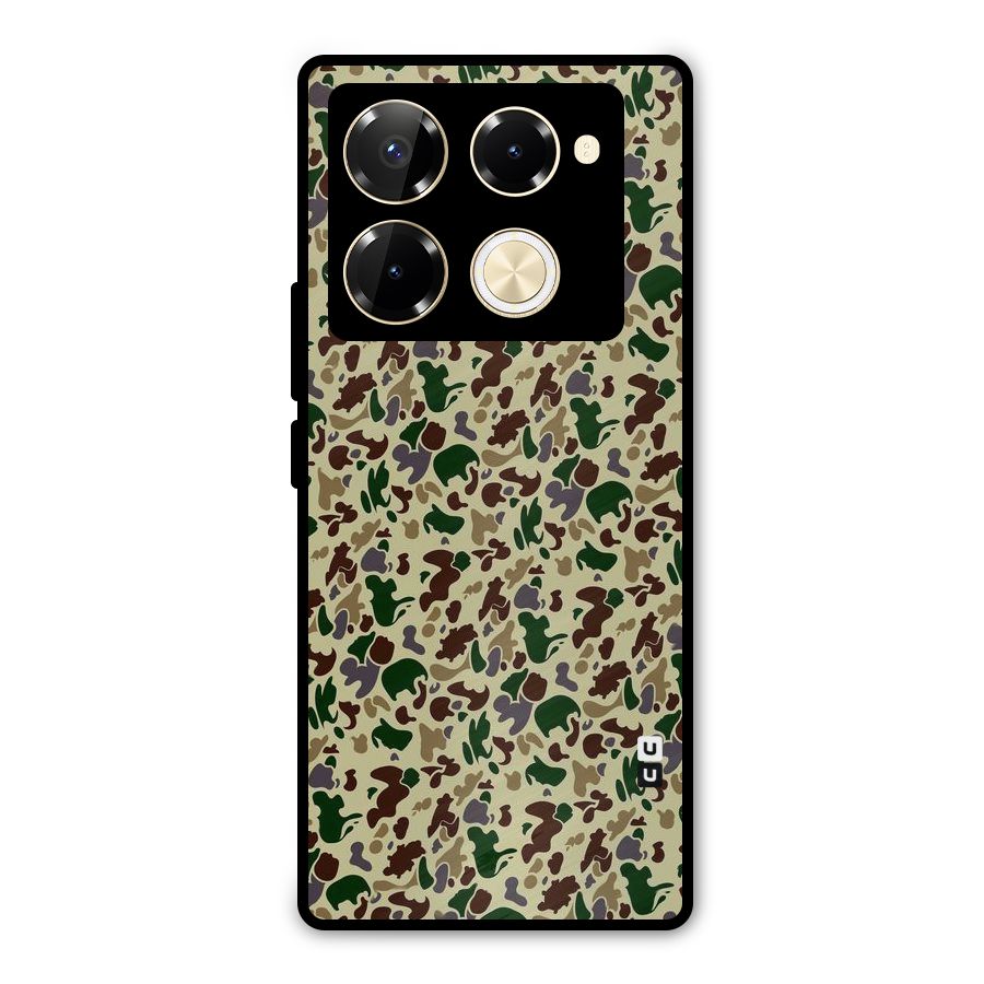 Colored Shapes Metal Back Case for Infinix Note 40 Pro Plus