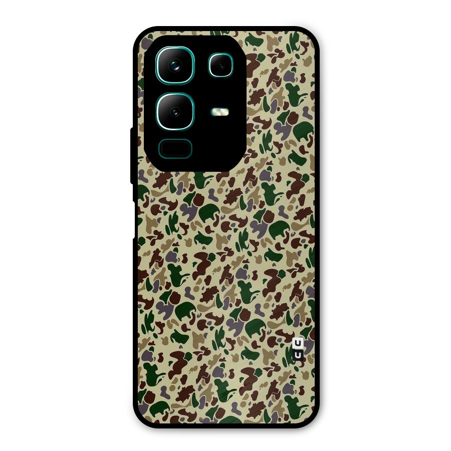 Colored Shapes Metal Back Case for Infinix Note 50x