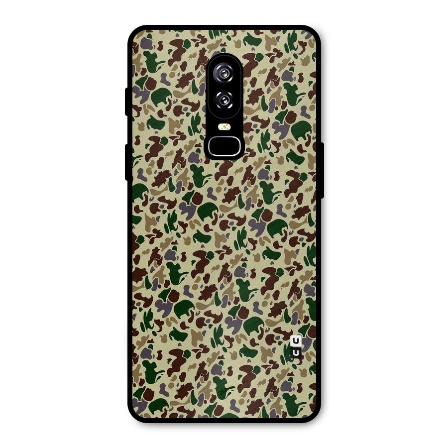 Colored Shapes Metal Back Case for OnePlus 6