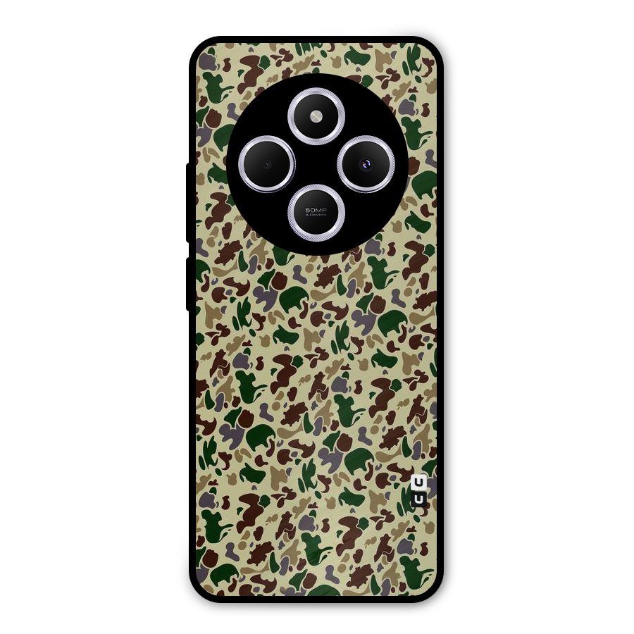 Colored Shapes Metal Back Case for Poco C75 5G