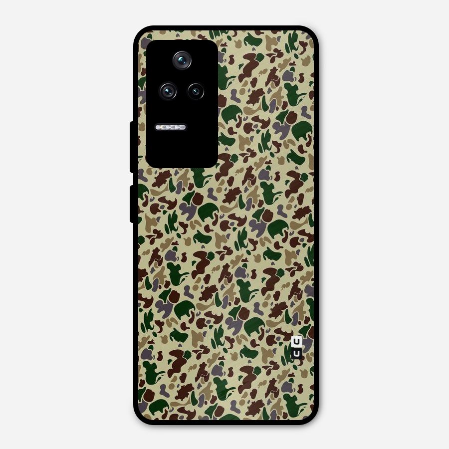 Colored Shapes Metal Back Case for Poco F4 5G