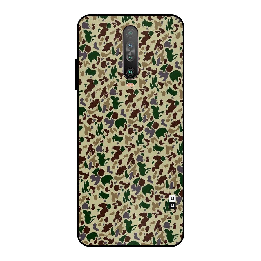 Colored Shapes Metal Back Case for Poco X2
