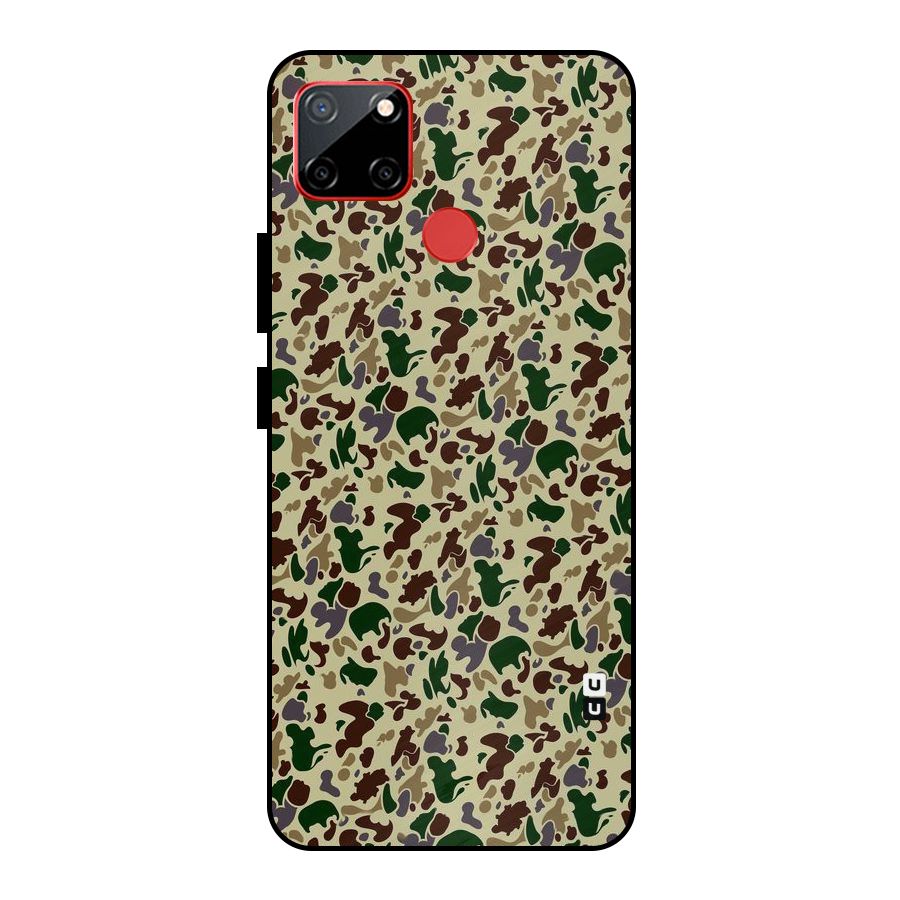 Colored Shapes Metal Back Case for Realme C12