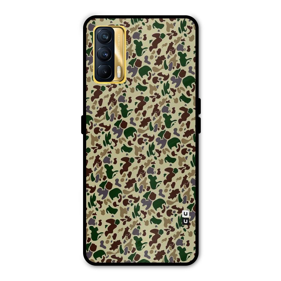 Colored Shapes Metal Back Case for Realme X7