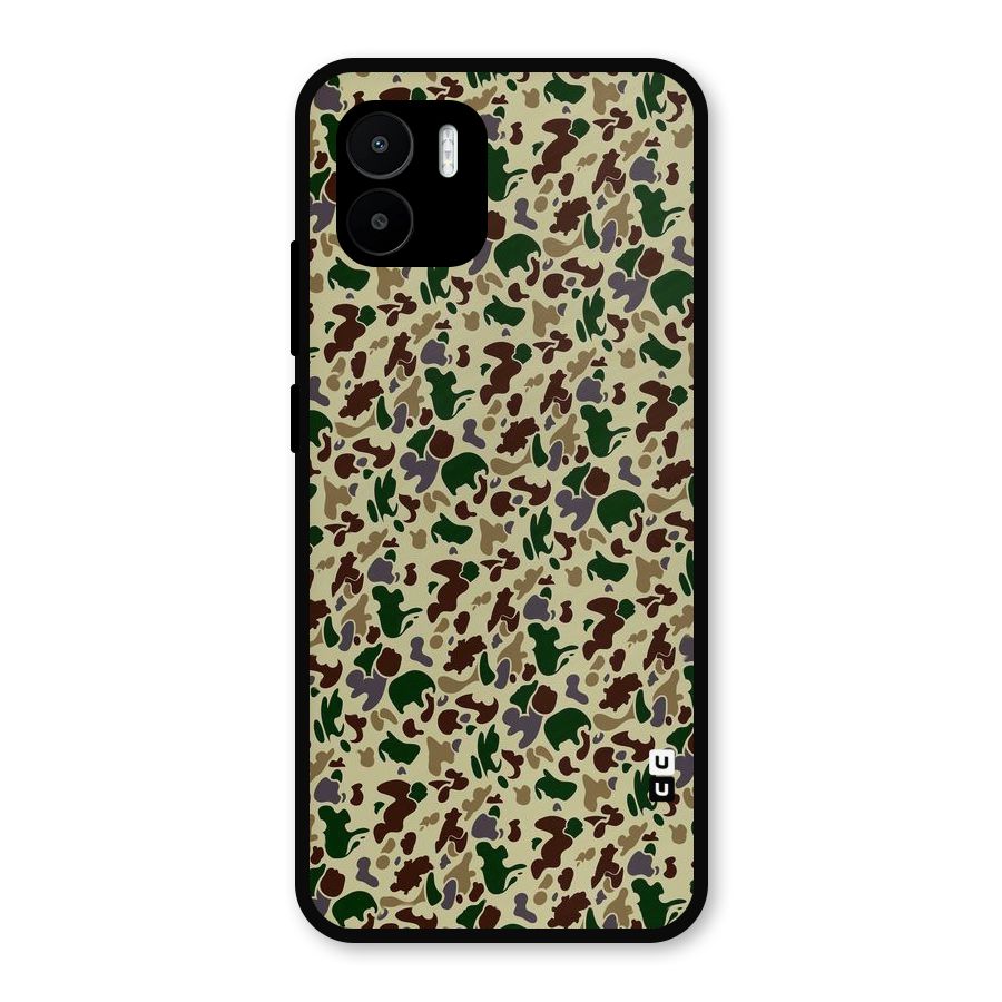Colored Shapes Metal Back Case for Redmi A1