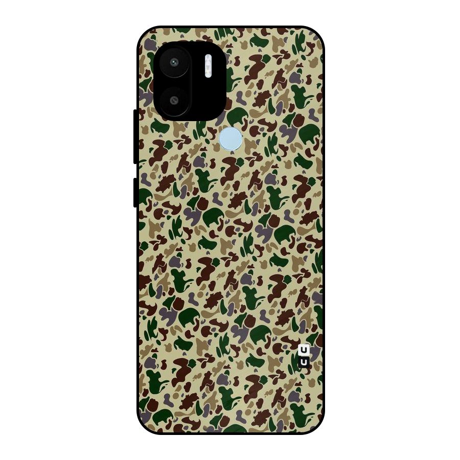 Colored Shapes Metal Back Case for Redmi A2+