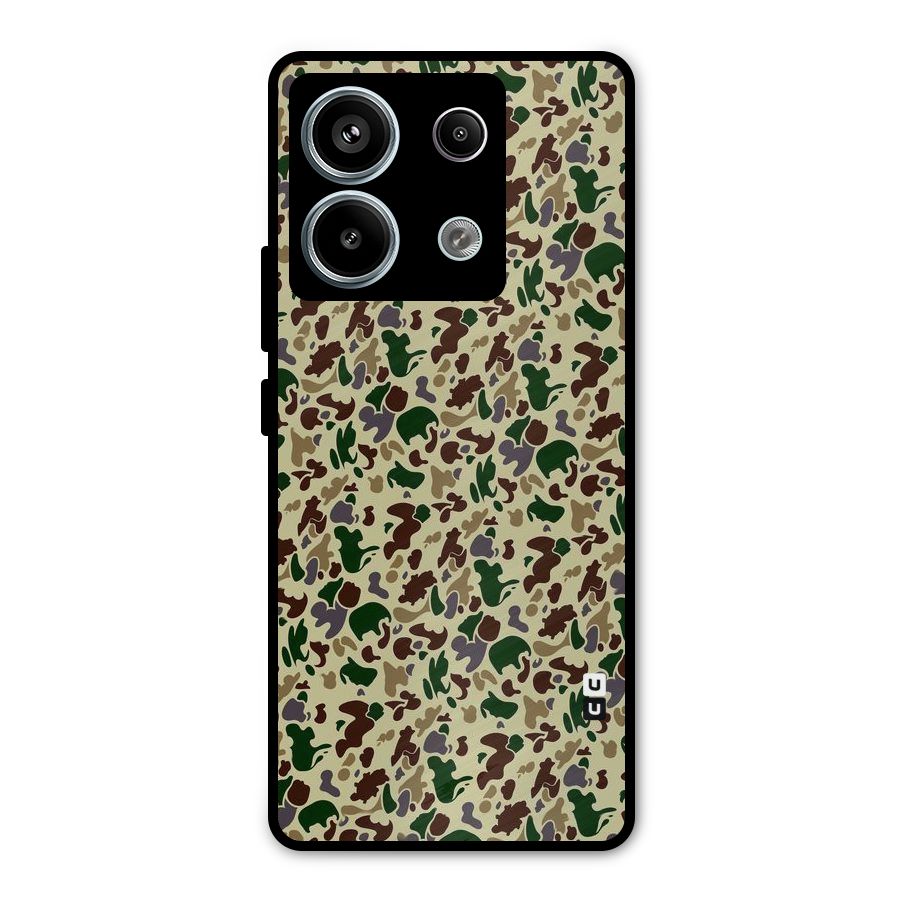 Colored Shapes Metal Back Case for Redmi Note 13 Pro 5G