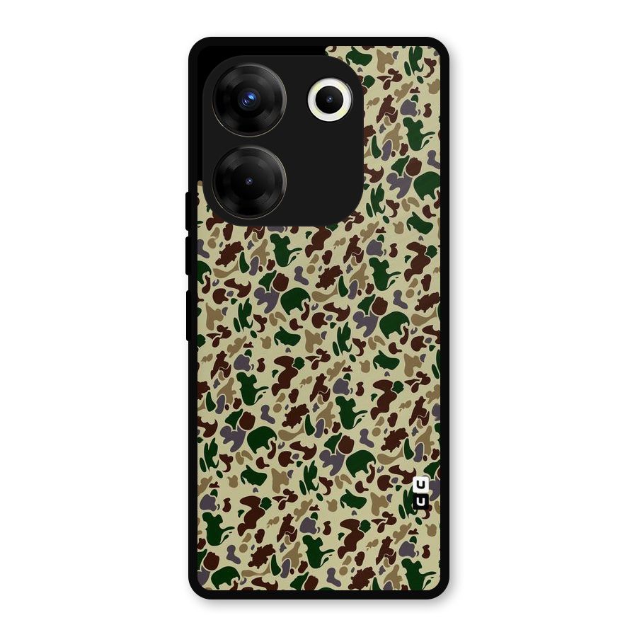 Colored Shapes Metal Back Case for Tecno Camon 20