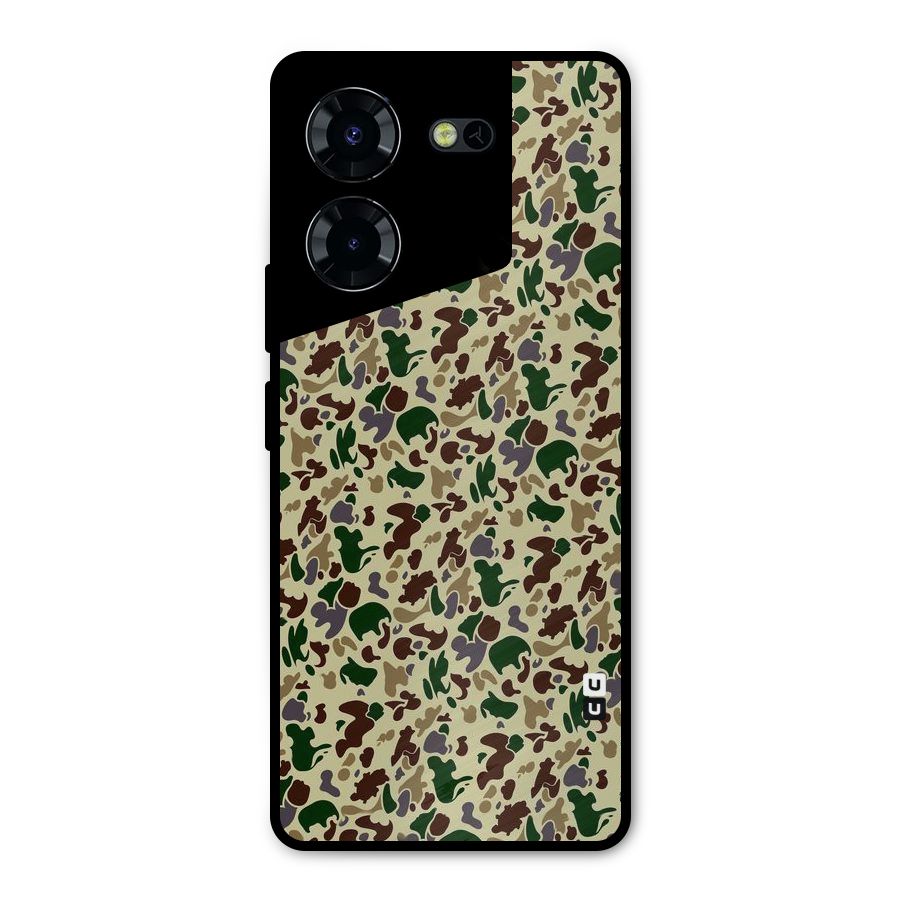 Colored Shapes Metal Back Case for Tecno Pova 5 Pro 5G