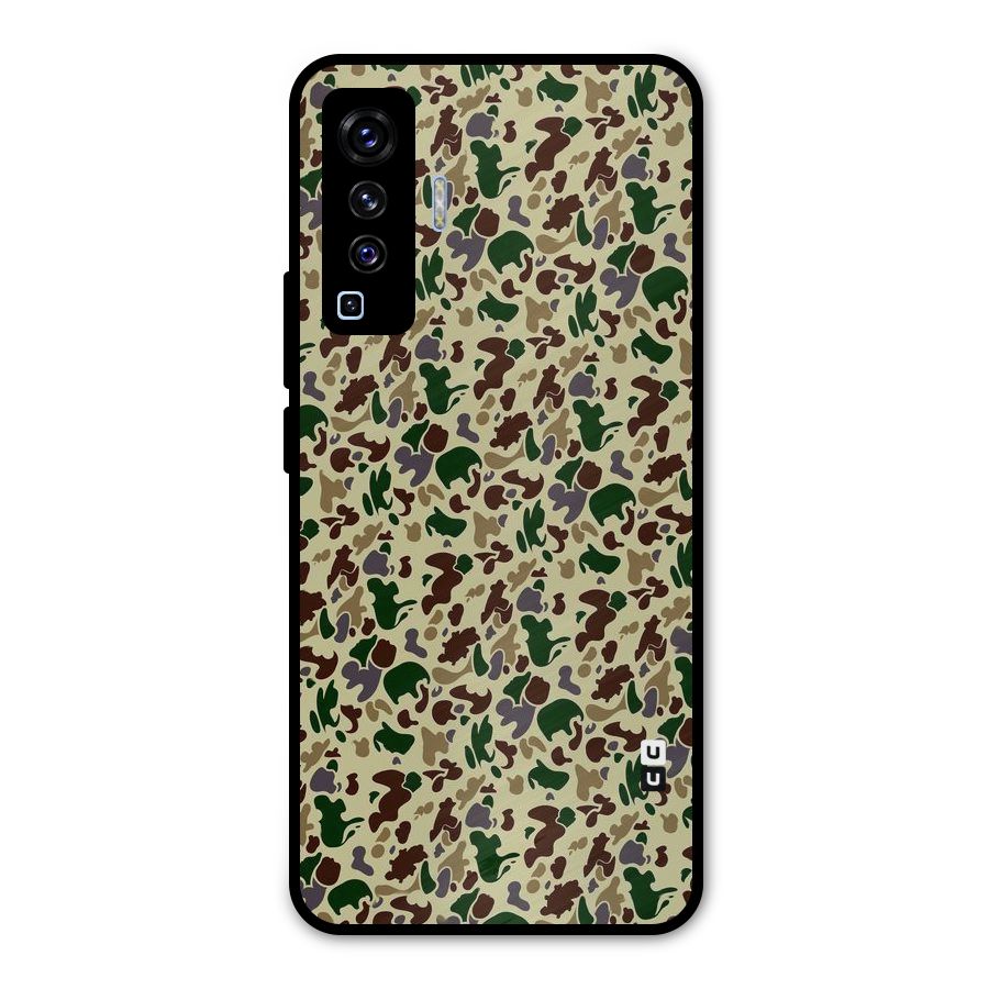 Colored Shapes Metal Back Case for Vivo X50