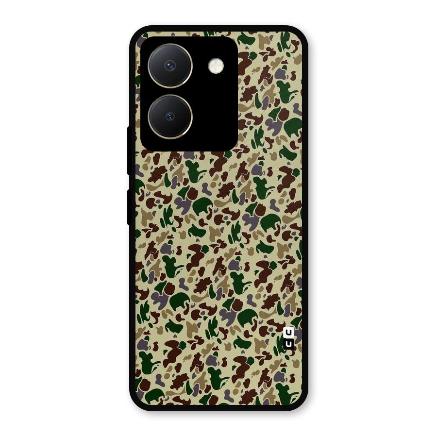 Colored Shapes Metal Back Case for Vivo Y36