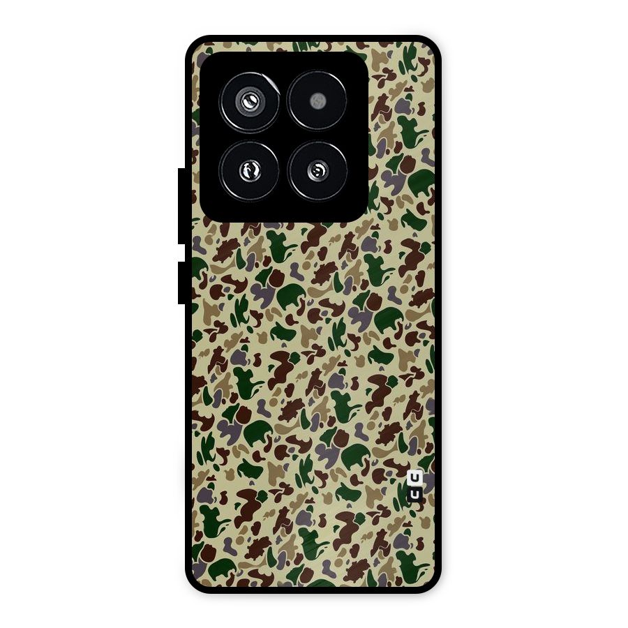 Colored Shapes Metal Back Case for Xiaomi 14 Pro