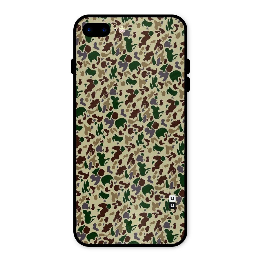 Colored Shapes Metal Back Case for iPhone 8 Plus