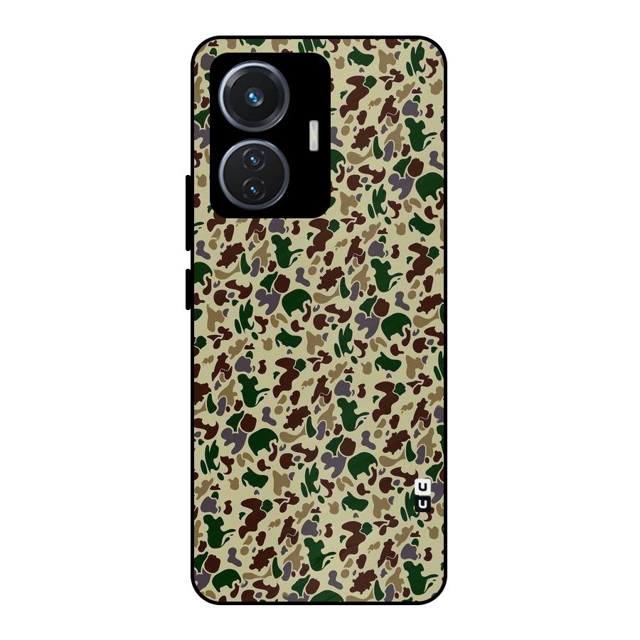 Colored Shapes Metal Back Case for iQOO Z6 44W