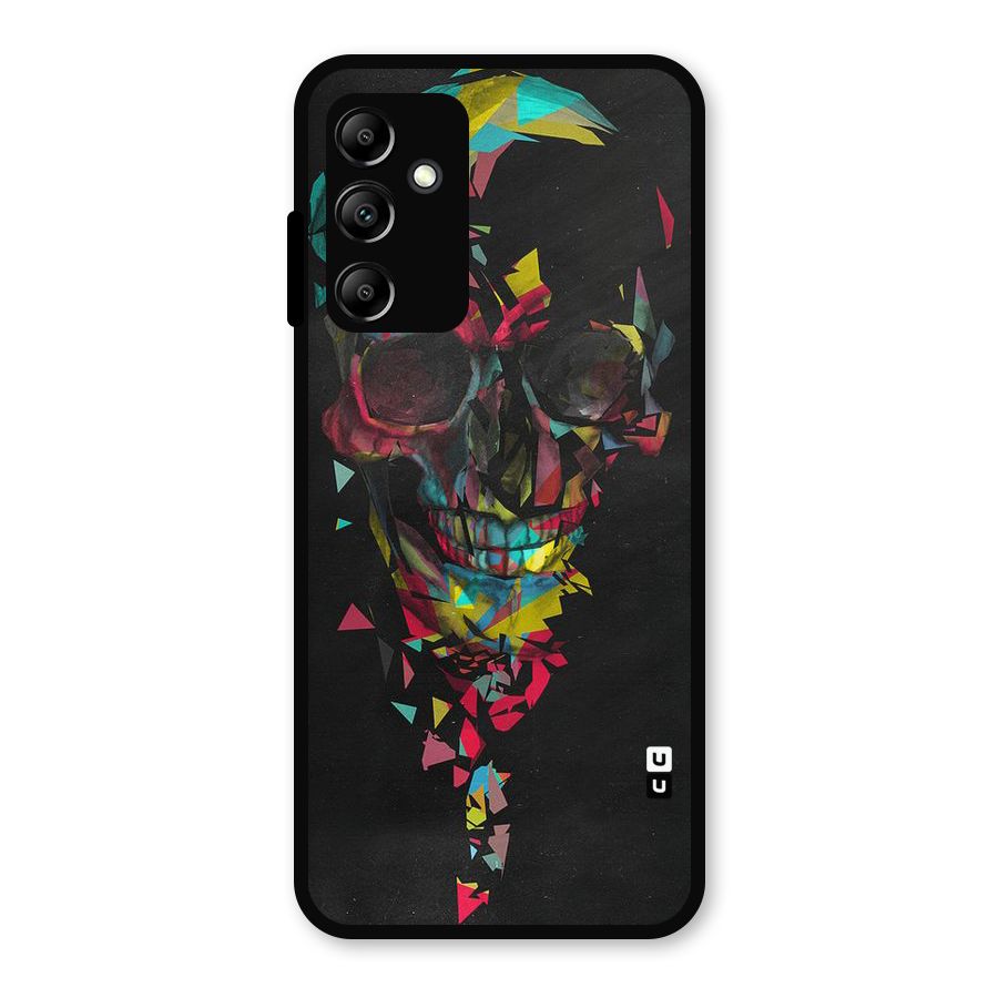 Colored Skull Shred Metal Back Case for Galaxy A14 5G
