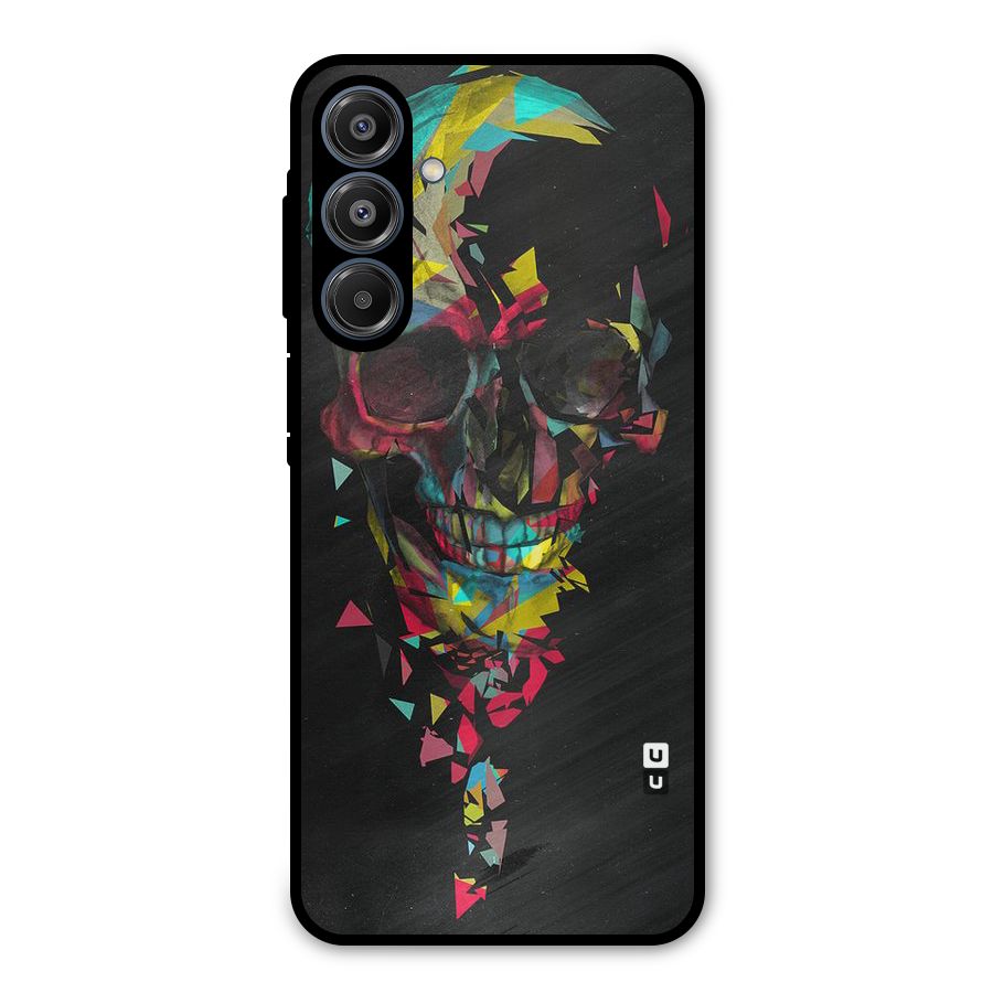 Colored Skull Shred Metal Back Case for Galaxy A16 5G