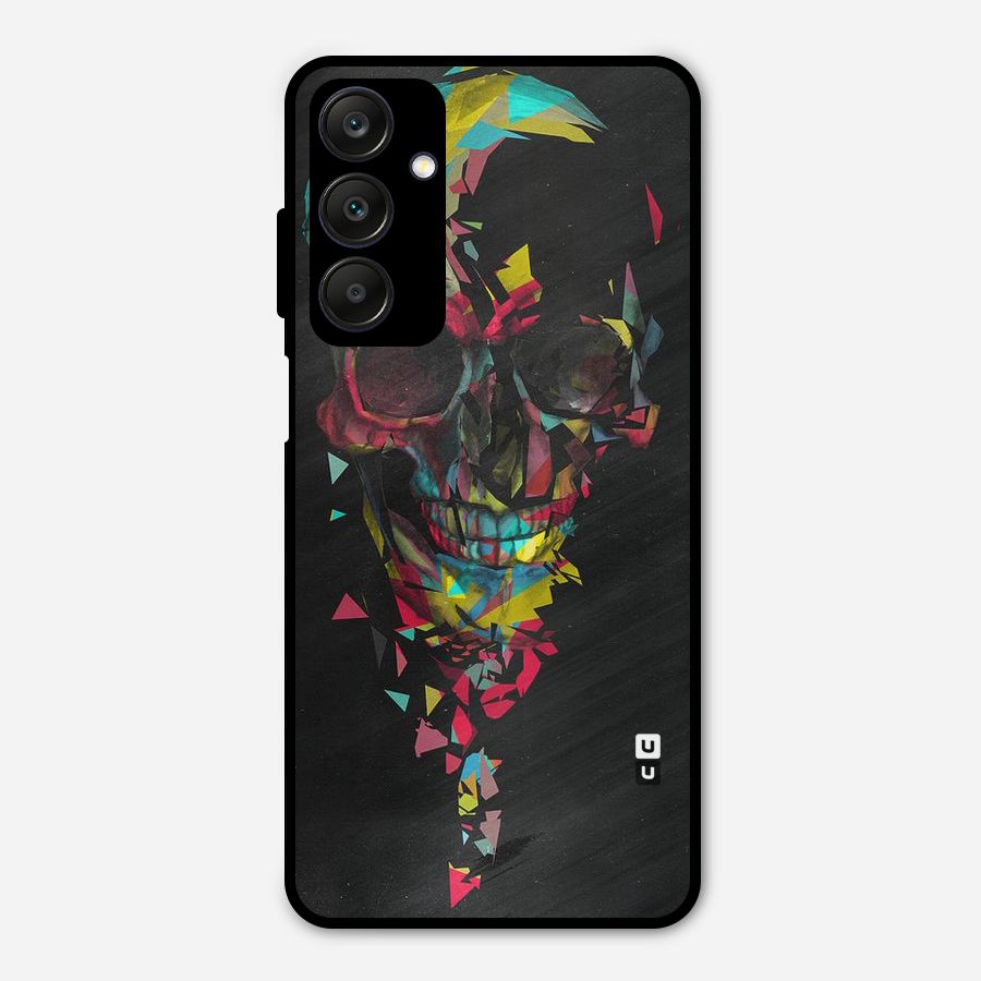 Colored Skull Shred Metal Back Case for Galaxy A25 5G