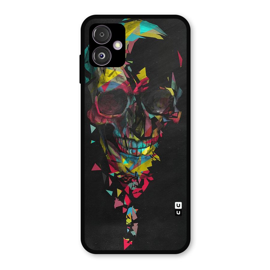 Colored Skull Shred Metal Back Case for Galaxy F14