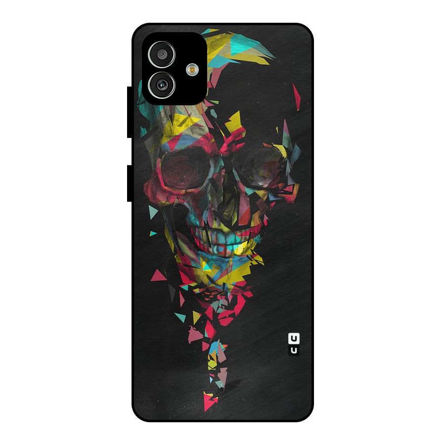 Colored Skull Shred Metal Back Case for Galaxy M13 5G