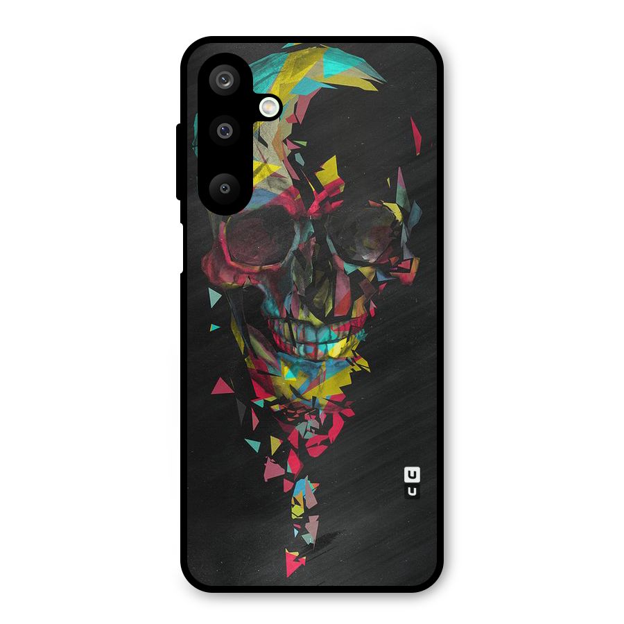 Colored Skull Shred Metal Back Case for Galaxy M16