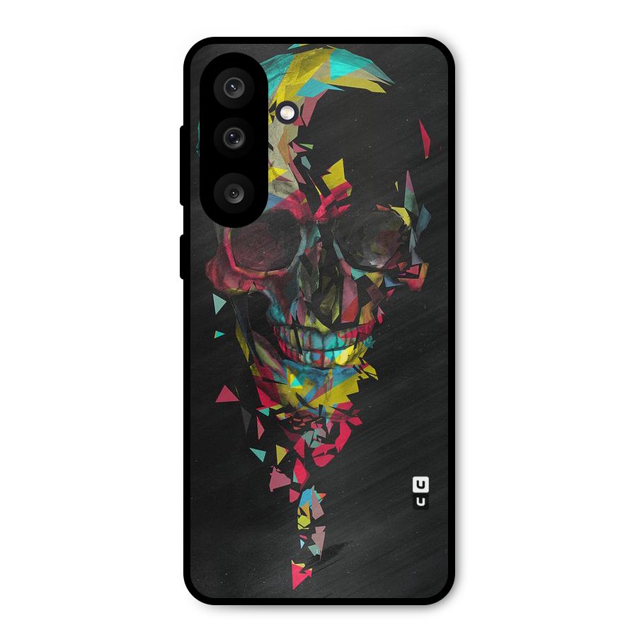 Colored Skull Shred Metal Back Case for Galaxy M56