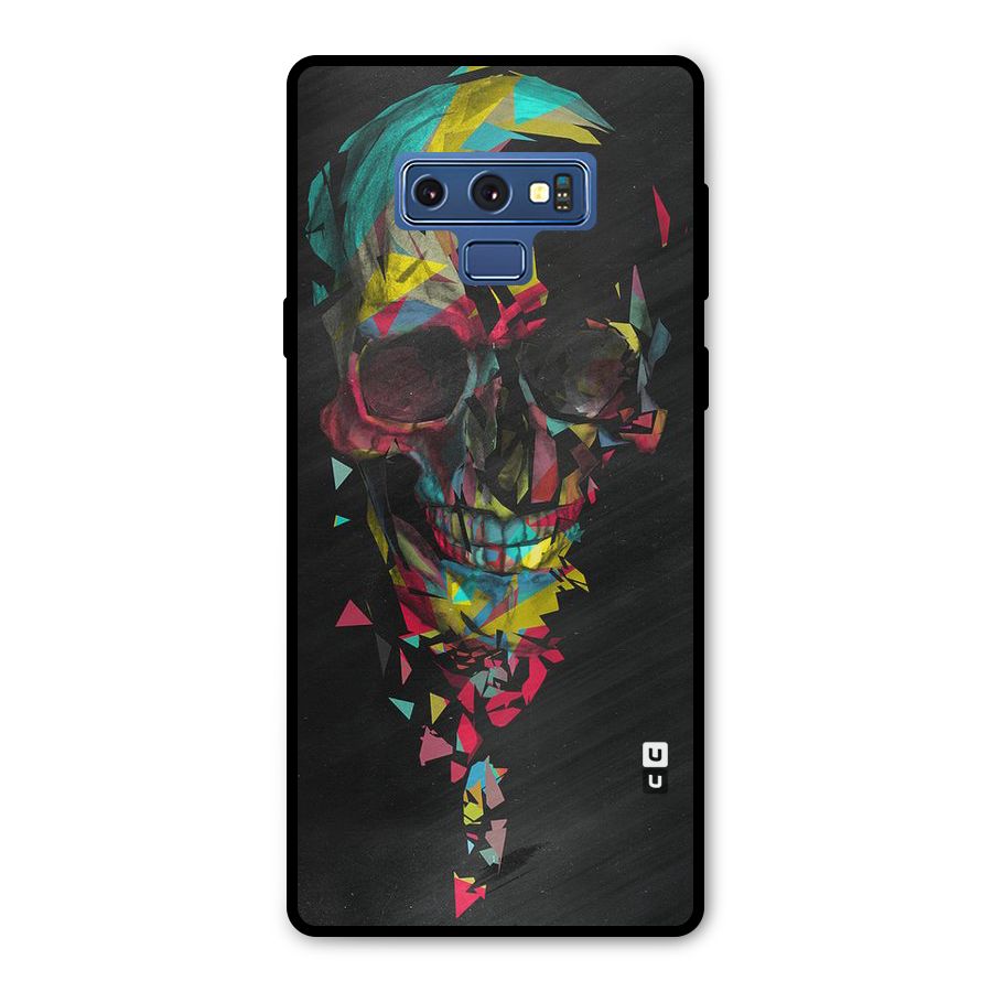 Colored Skull Shred Metal Back Case for Galaxy Note 9
