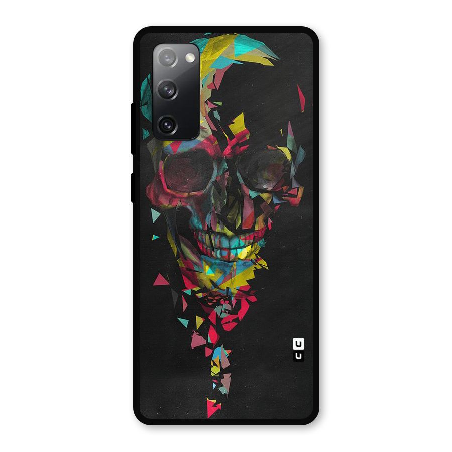 Colored Skull Shred Metal Back Case for Galaxy S20 FE