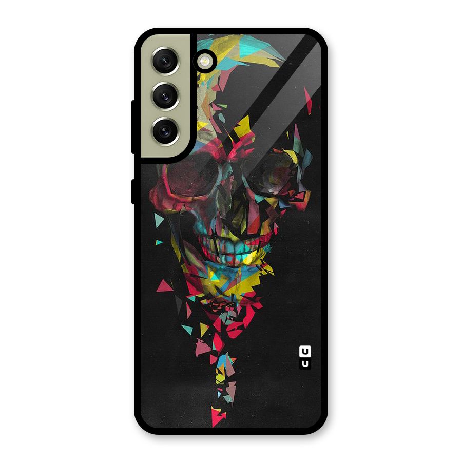 Colored Skull Shred Metal Back Case for Galaxy S21 FE 5G (2023)
