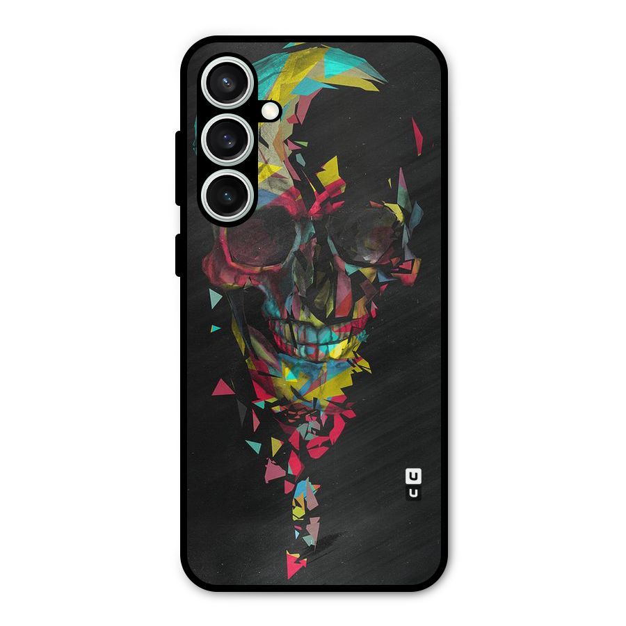 Colored Skull Shred Metal Back Case for Galaxy S23 FE