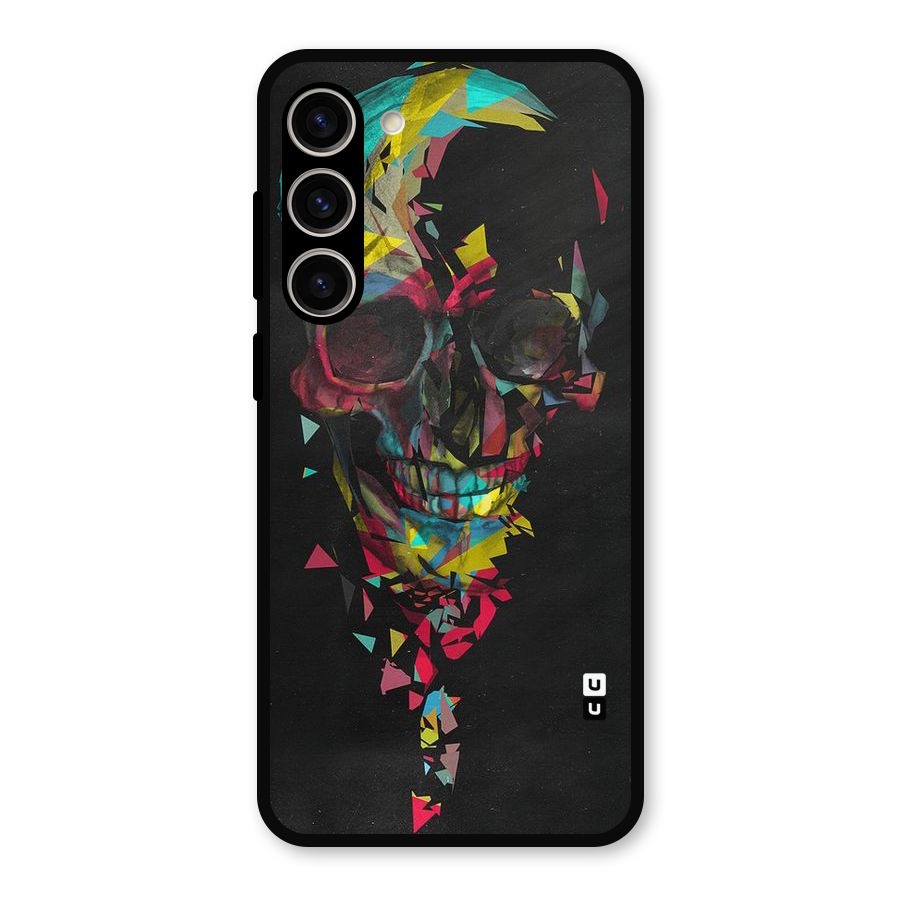 Colored Skull Shred Metal Back Case for Galaxy S23 Plus