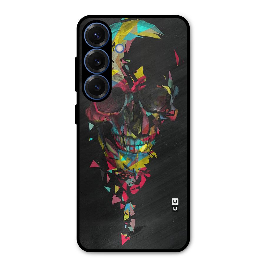 Colored Skull Shred Metal Back Case for Galaxy S25