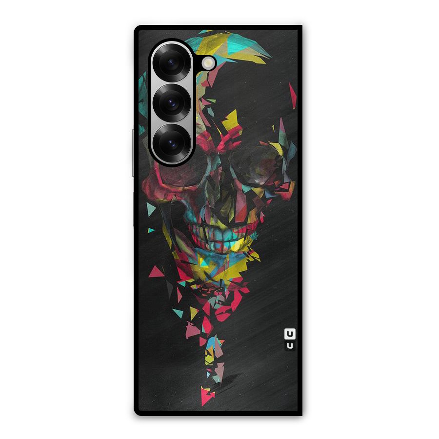 Colored Skull Shred Metal Back Case for Galaxy Z Fold6