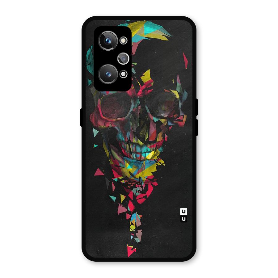 Colored Skull Shred Metal Back Case for Realme GT 2