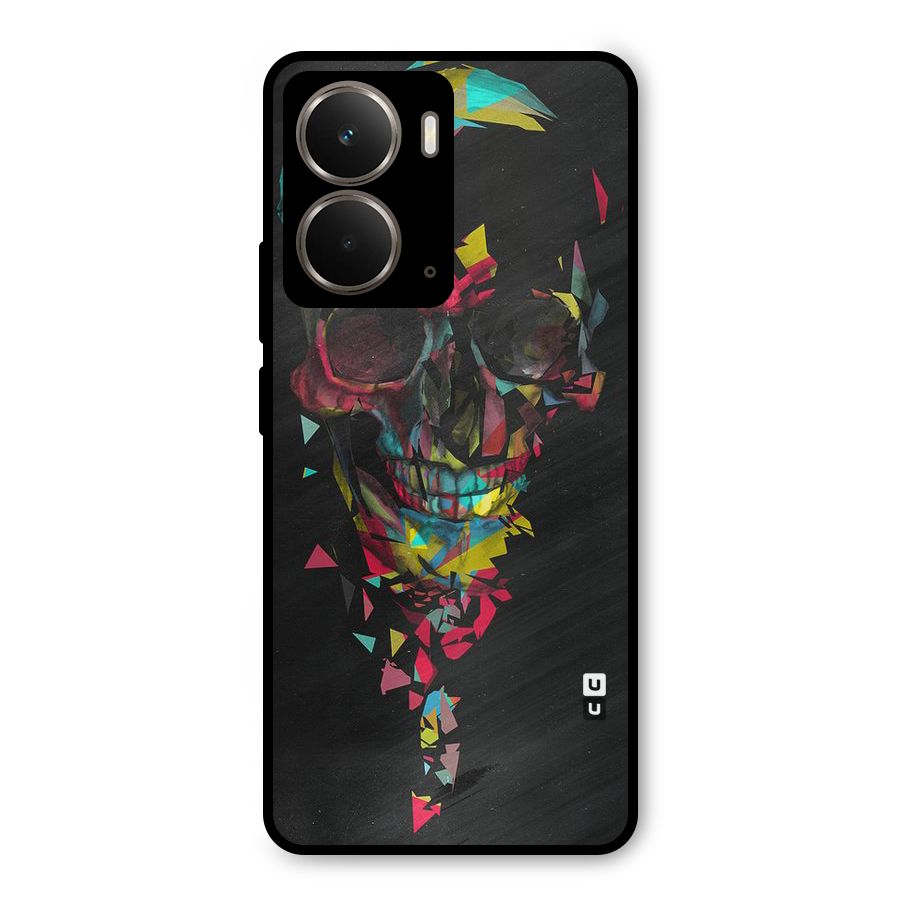 Colored Skull Shred Metal Back Case for Realme P3