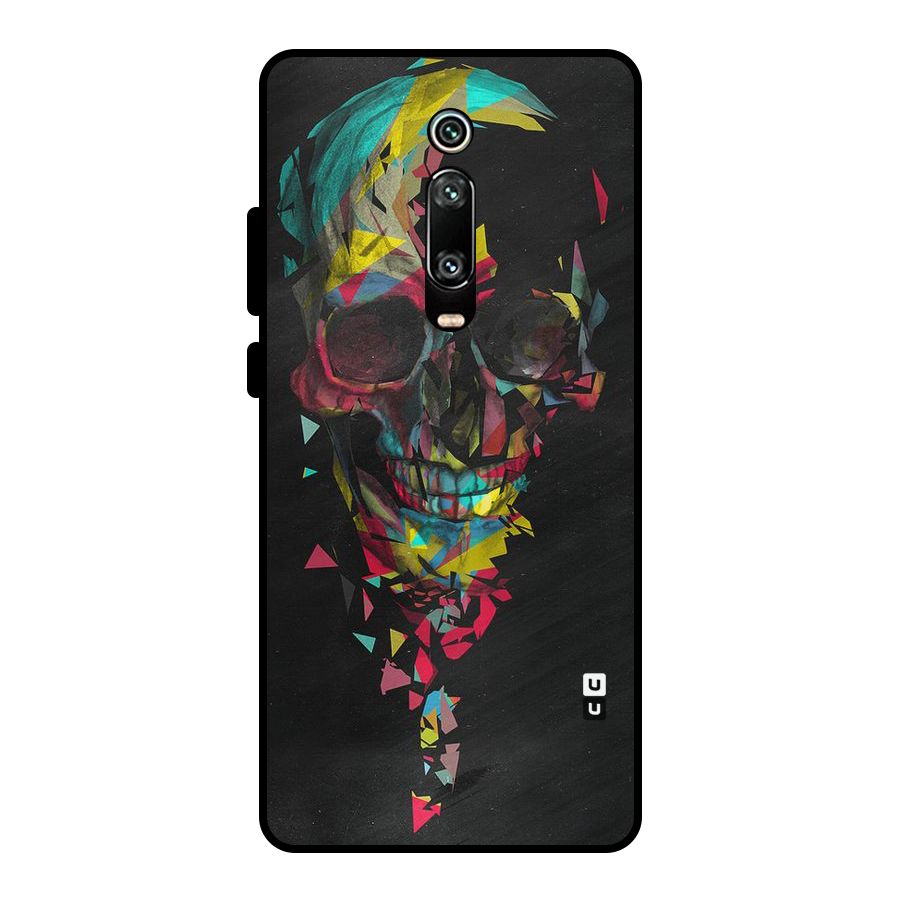 Colored Skull Shred Metal Back Case for Redmi K20