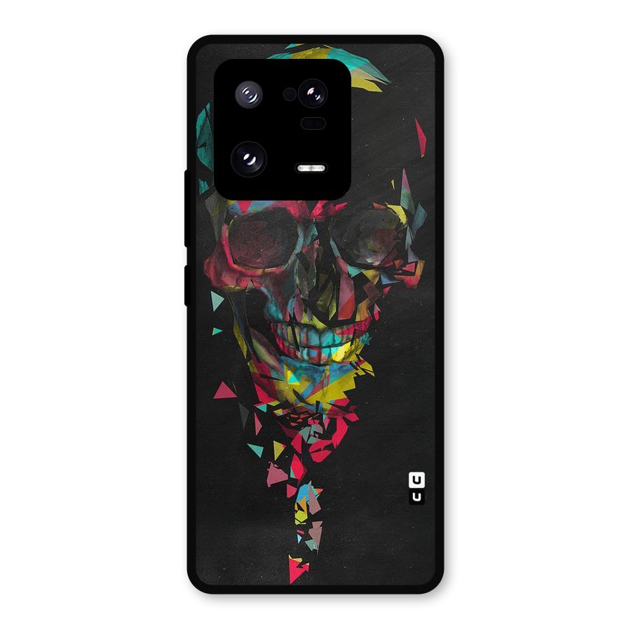 Colored Skull Shred Metal Back Case for Xiaomi 13 Pro