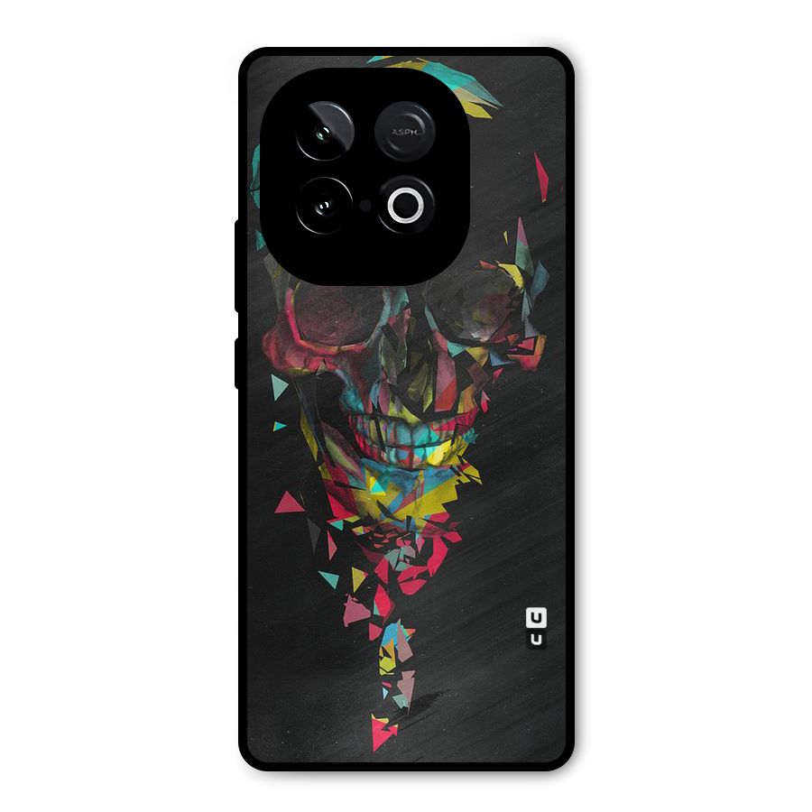 Colored Skull Shred Metal Back Case for iQOO Neo 10