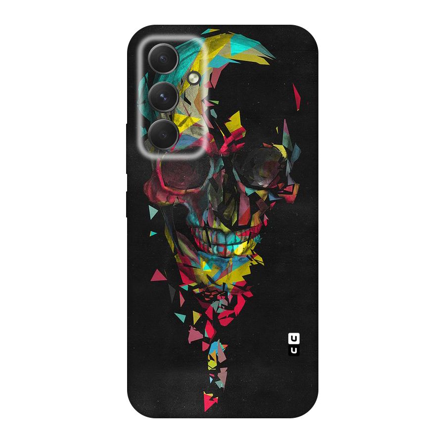 Colored Skull Shred Original Polycarbonate Back Case for Galaxy A54