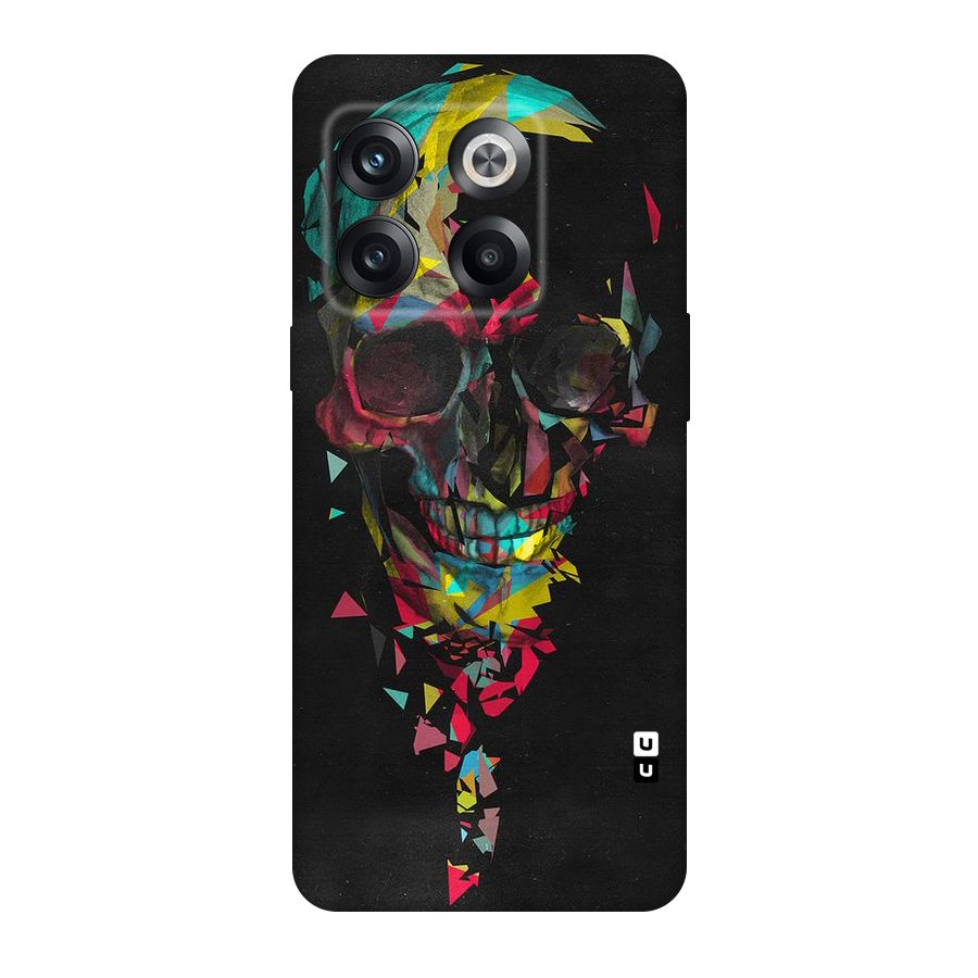 Colored Skull Shred Original Polycarbonate Back Case for OnePlus 10T