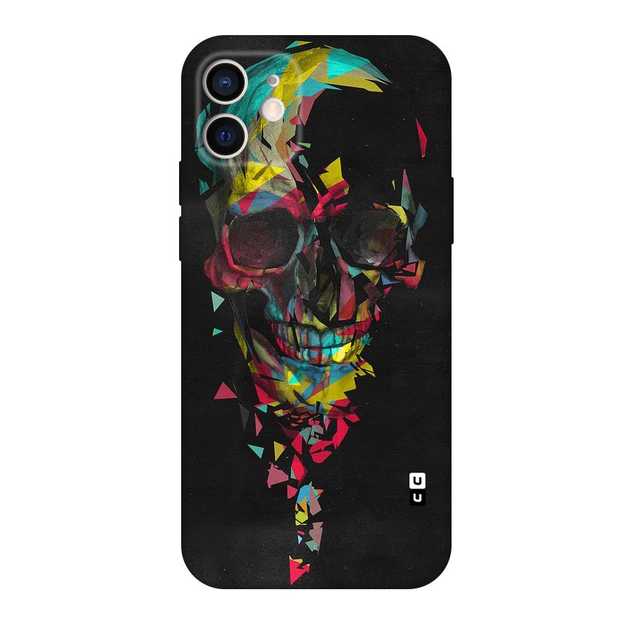 Colored Skull Shred Original Polycarbonate Back Case for iPhone 12