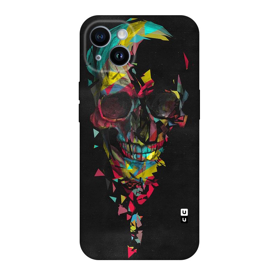 Colored Skull Shred Original Polycarbonate Back Case for iPhone 14