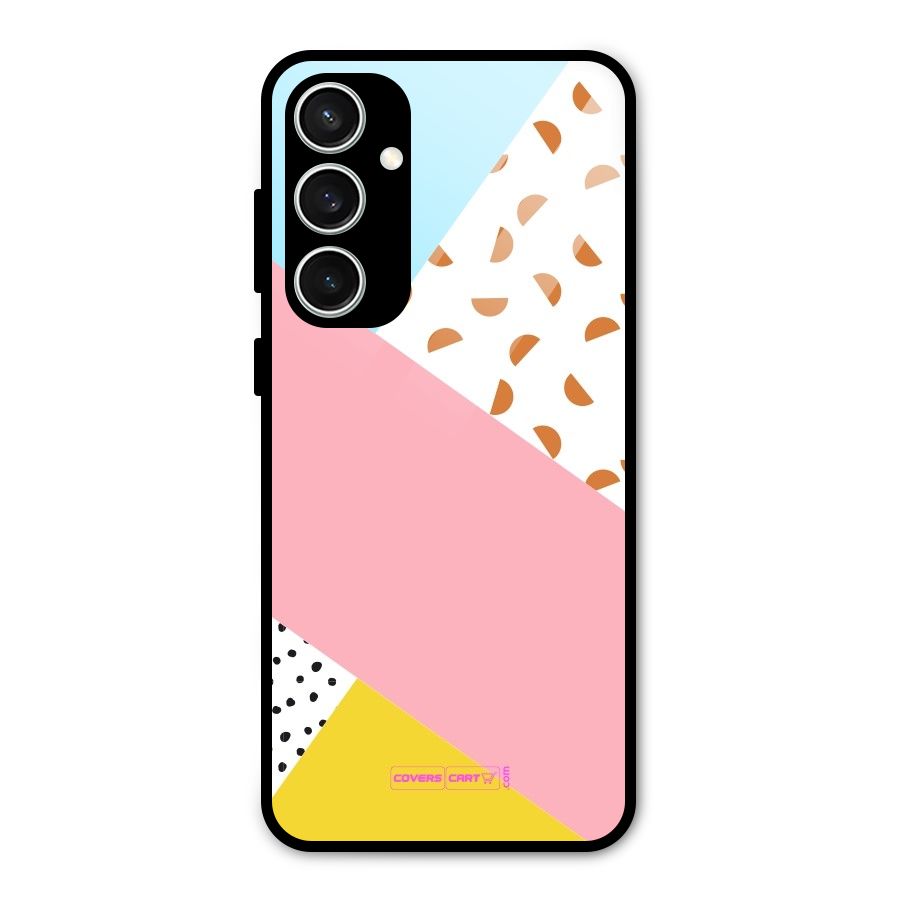Colorful Abstract Glass Back Case for Galaxy S23 FE