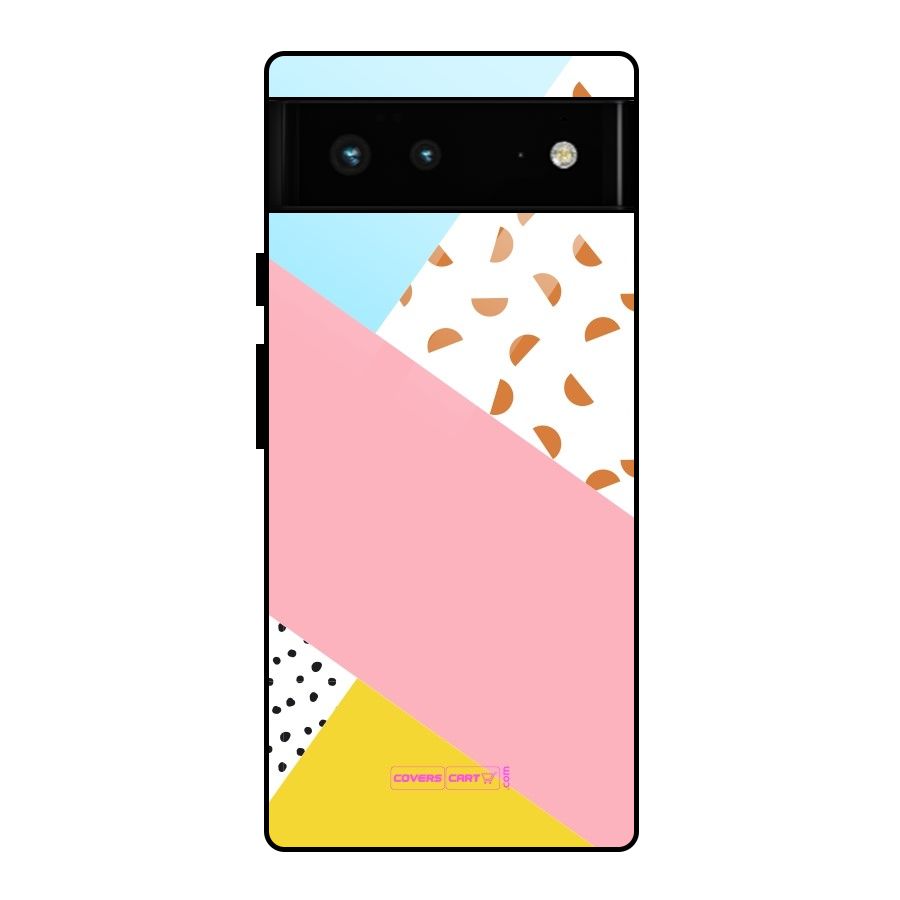 Colorful Abstract Glass Back Case for Google Pixel 6