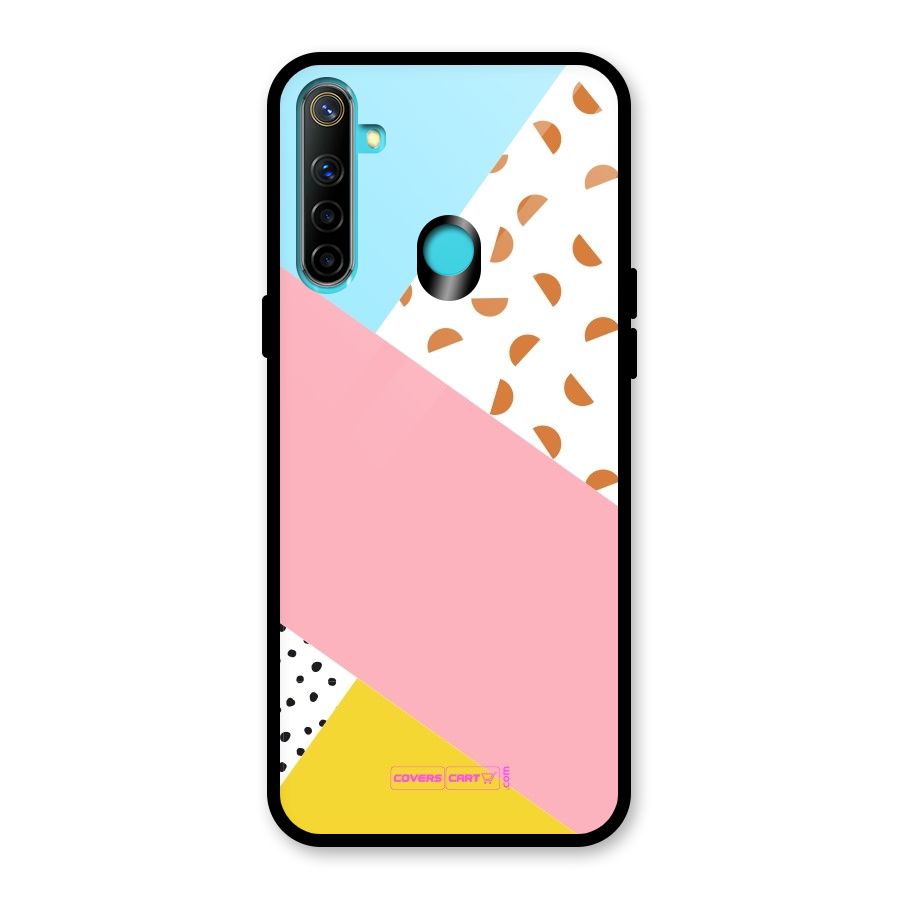 Colorful Abstract Glass Back Case for Realme Narzo 10