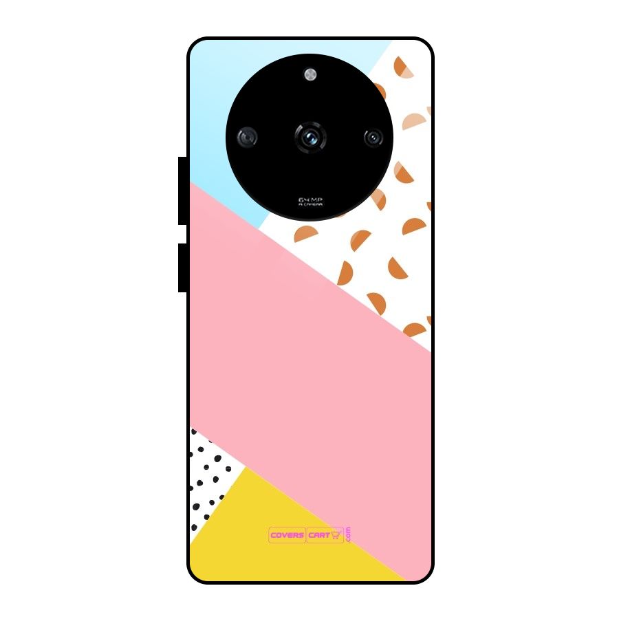 Colorful Abstract Glass Back Case for Realme Narzo 60 5G