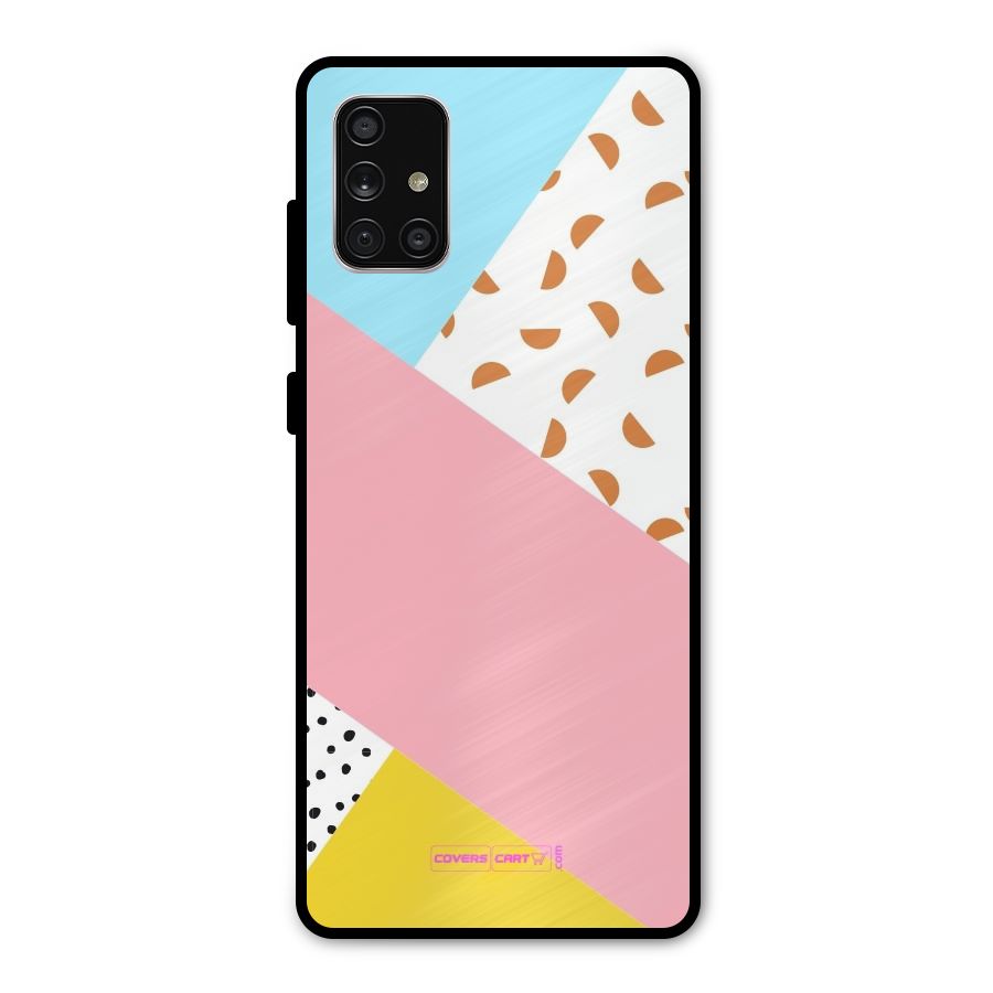Colorful Abstract Metal Back Case for Galaxy A71