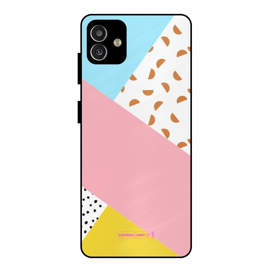 Colorful Abstract Metal Back Case for Galaxy M13 5G